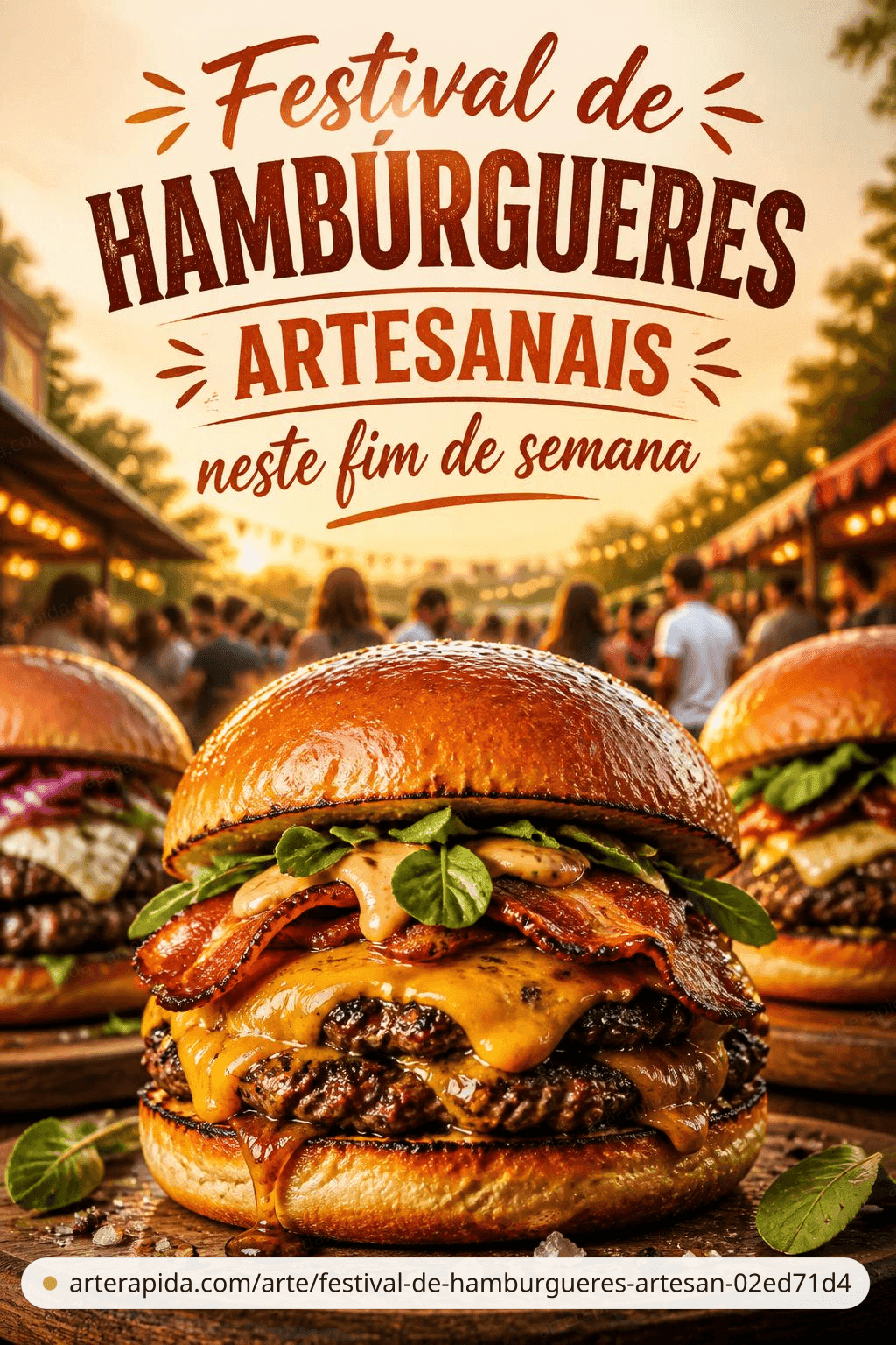 Festival de hambúrgueres artesanais neste fim de semana — General · ArteRápida