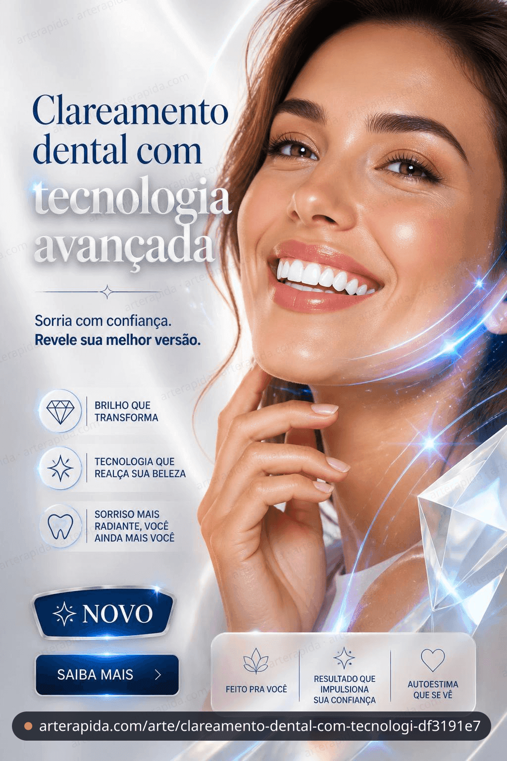 Clareamento dental com tecnologia avançada · ArteRápida