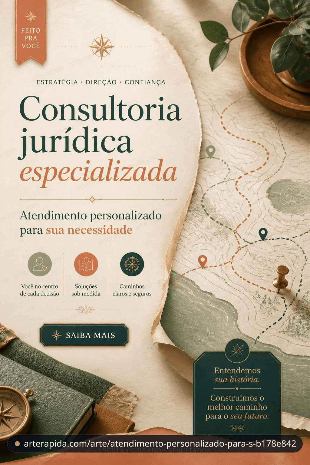 Atendimento personalizado para sua necessidade · ArteRápida